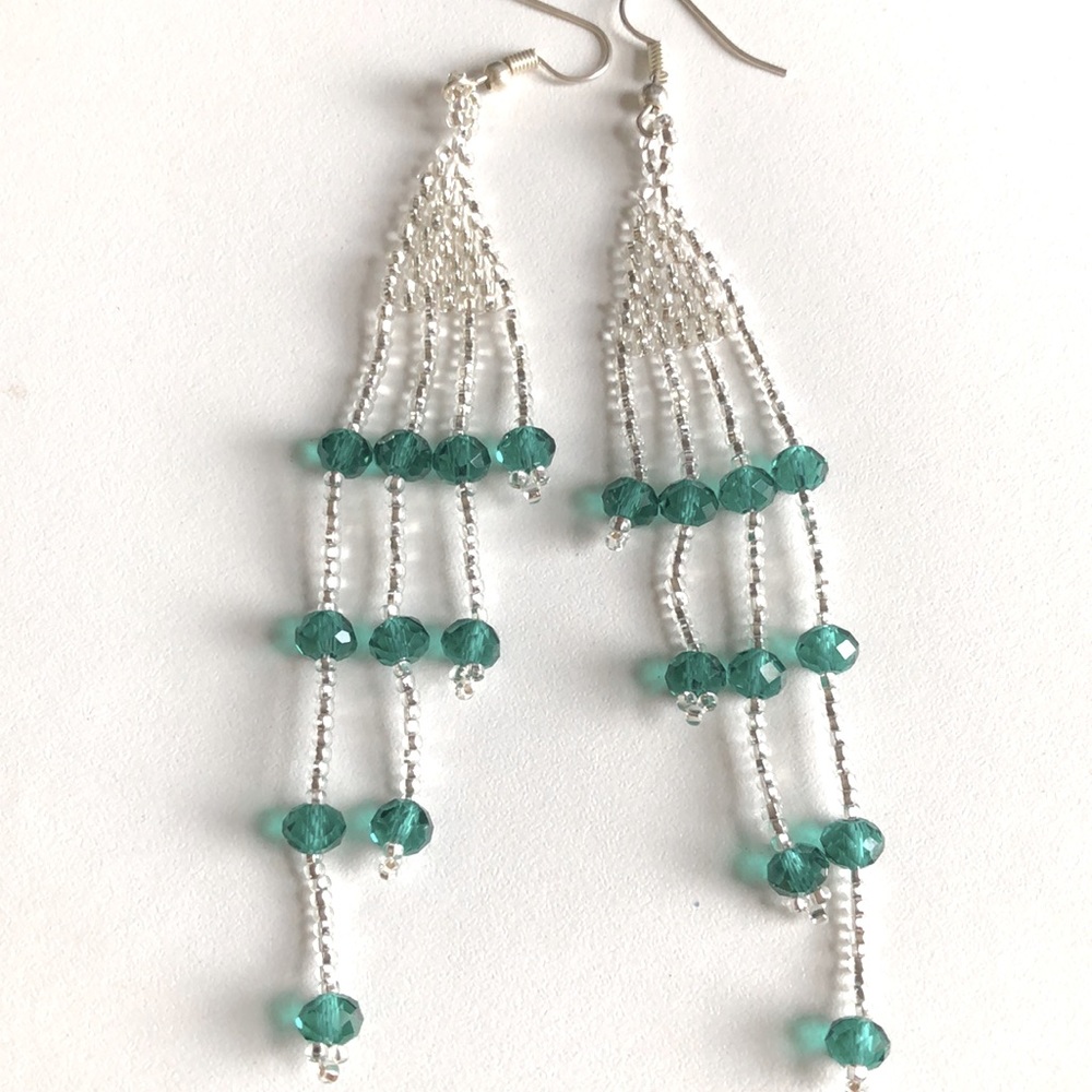 Huichol earrings